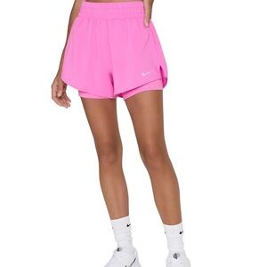 Nike Women's Dri-FIT High-Waisted 3" 2-in-1 Shorts